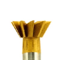 60&#176; TiN HSS Dovetail Milling Cutters